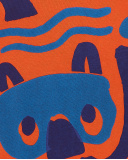 T-shirt vermelha de menino em malha Coleção Salty Air