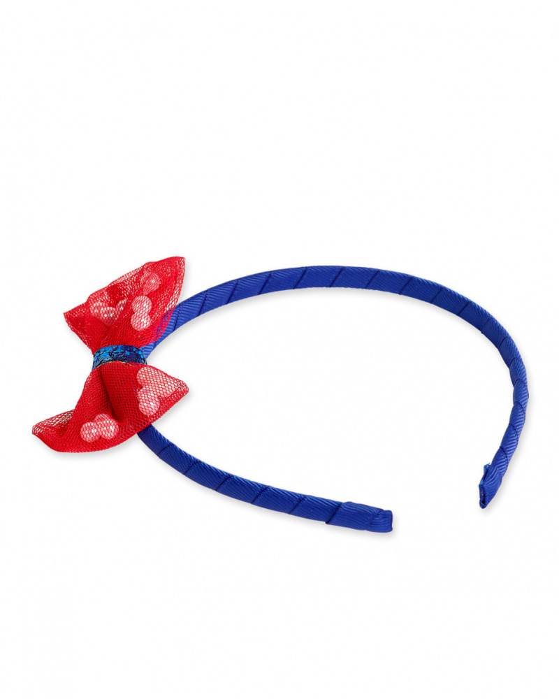 Tiara rígida azul de menina Coleção Salty Air