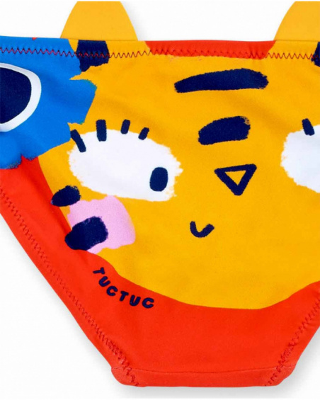 Calcinha vermelha de menina Coleção Salty Air