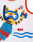 Camisola de malha branca de menina Coleção Salty Air