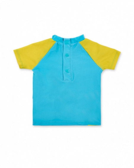 Camisa de banho azul para menino Coleção Laguna Beach