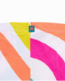 Leggings de ciclismo de malha branca para menina Coleção Laguna