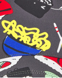 Boné de sarja cinza para menino Coleção Hey Sushi