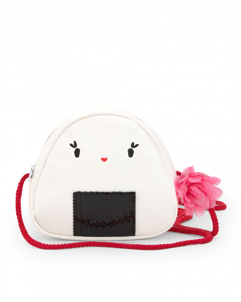 Bolsa branca de menina Coleção Hey Sushi