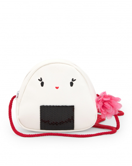 Bolsa branca de menina Coleção Hey Sushi