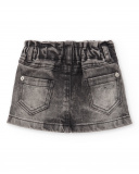 Saia jeans cinza de menina Coleção Hey Sushi