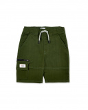 Shorts cargo lisos cáqui para menino Coleção My Plan To Escape