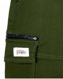 Shorts cargo lisos cáqui para menino Coleção My Plan To Escape