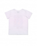 T-shirt branca de menino em malha Coleção Kayak Club