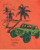 Camisola de malha laranja para menino Coleção My Plan To Escape