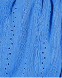 Shorts de malha azul de menina Coleção Carnet De Voyage