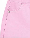Shorts retos de malha rosa de menina Coleção Basics Girl