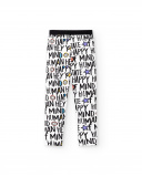 Leggings de malha branca de menina Coleção Summer Vibes