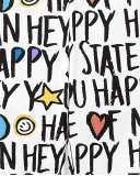 Leggings de malha branca de menina Coleção Summer Vibes