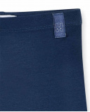 Leggings de ciclismo em malha azul marinho para menina Coleção