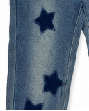 Calça jeans azul de menina Coleção Summer Vibes