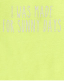 Camisola de malha verde de menina Coleção Neon Jungle