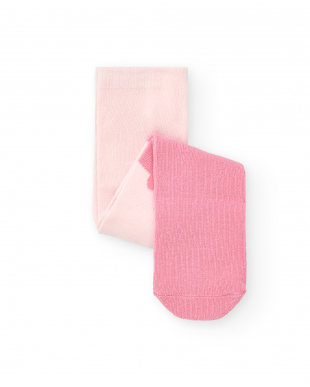 Collants de menina rosa com desenho de ouriço 3D coleção