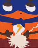 Camiseta de manga comprida para menino na cor laranja com Camiseta de manga comprida para menino na cor laranja com