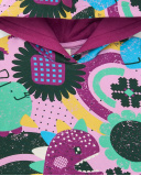 Moletom com capuz multicolorido com estampa de dinossauro para Moletom com capuz multicolorido com estampa de dinossauro para