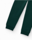Pantalón jogger para niño color verde oscuro con cordón