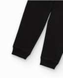 Pantalón jogger básico para niño en color negro
