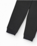 Pantalón jogger gris oscuro para niño con cordón bicolor