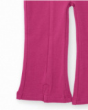 Calça flare para menina na cor fúcsia.