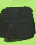 Camiseta de manga comprida para menino em verde lima com