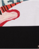 Camiseta de manga longa para menino em azul petróleo com