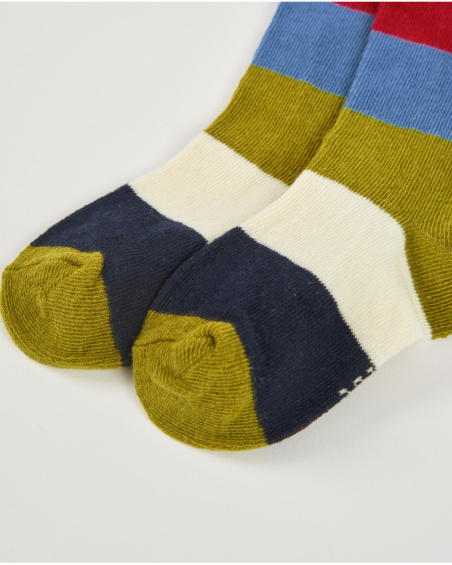 Pack de meias para menino em multicolor com estampas divertidas