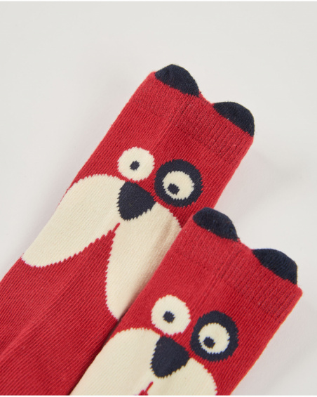 Pack de meias para menino em multicolor com estampas divertidas