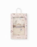 Pack de dois bodies de manga comprida para recém-nascido com