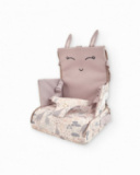 Cadeira de viagem portátil com estampado de girafas