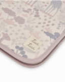 Porta-documentos para bebé com estampado de girafas em tons