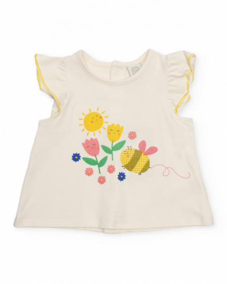 Conjunto de tricô de três peças para recém-nascido