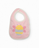 Pack de babadores de tricô para recém-nascido com fecho de