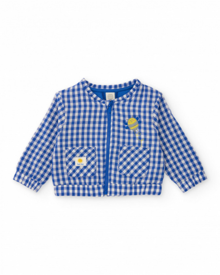 Conjunto de tricô de três peças para recém-nascido