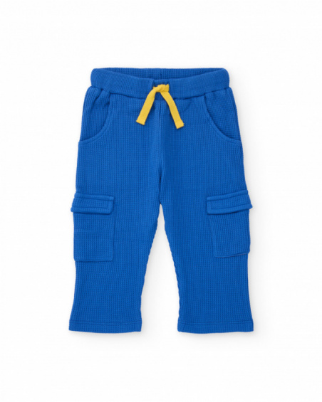 Conjunto de tricô de três peças para recém-nascido