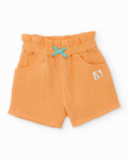 Conjunto para recém-nascido em tecido plano com estampado de