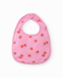 Pack de babadores de tricô para recém-nascido com fecho atrás