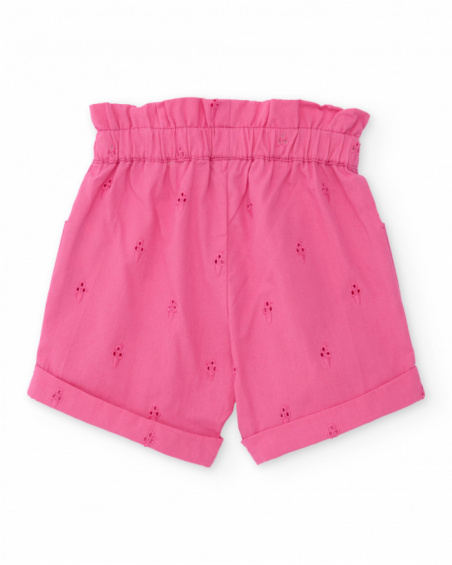 Conjunto de tricô para recém-nascido com estampado de gelados