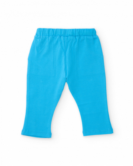 Conjunto de tricô de três peças para recém-nascido