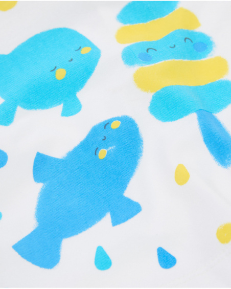 Conjunto de tricô para recém-nascido com bolsos frontais