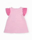 Vestido de tricô para recém-nascido com design de libélula