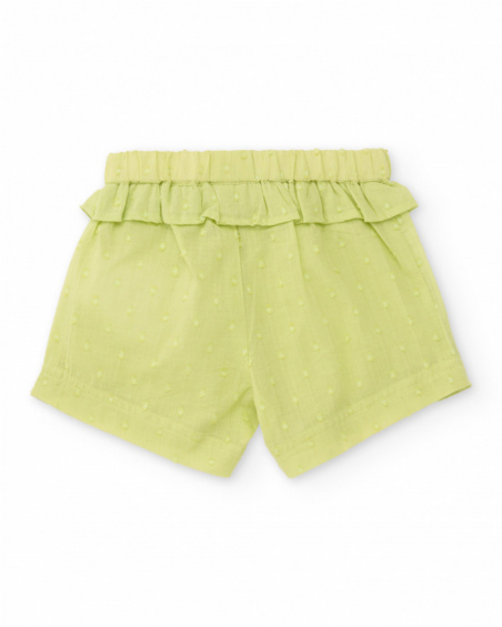 Conjunto de tricô para recém-nascido com folho de tule