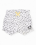 Conjunto de tricô para recém-nascido com estampado de pintinhas