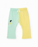 Conjunto de tricô de três peças para recém-nascido