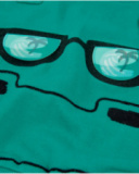 Sweatshirt de menino em malha com design frontal