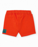 Conjunto de menino em malha com design surfista